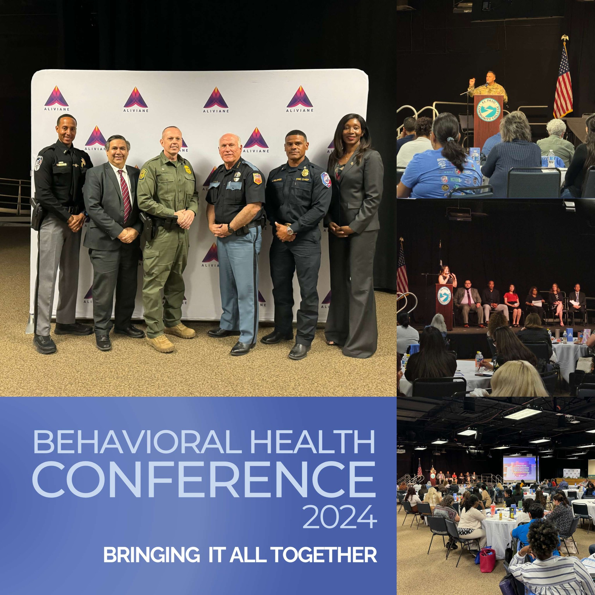 Local law enforcement panel presenting at conference