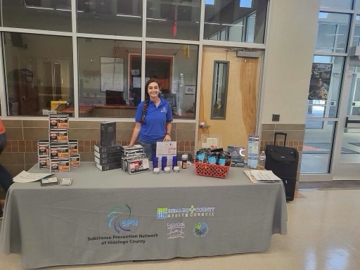 Substance Prevention Network resource table at event