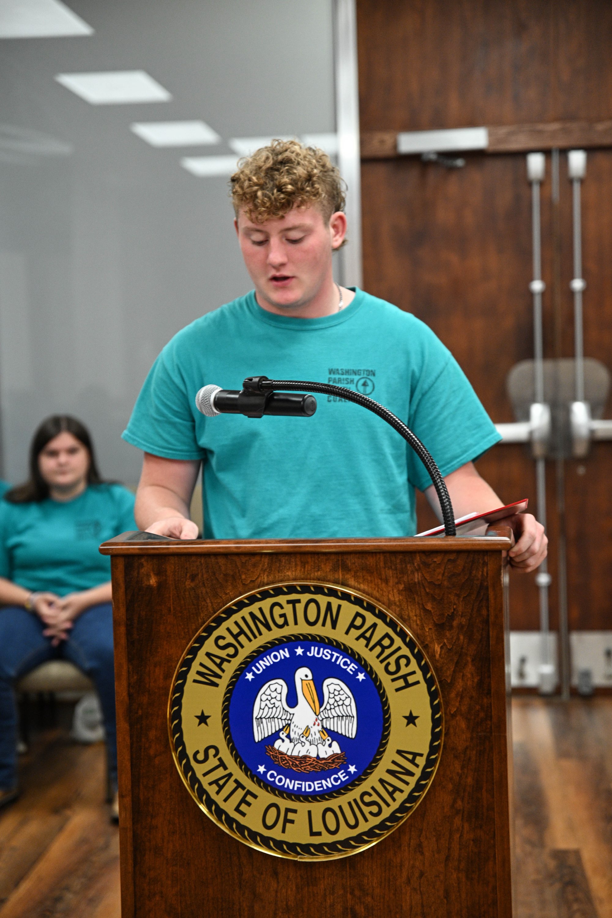 Students advocate and inform the council of underage drinking in community